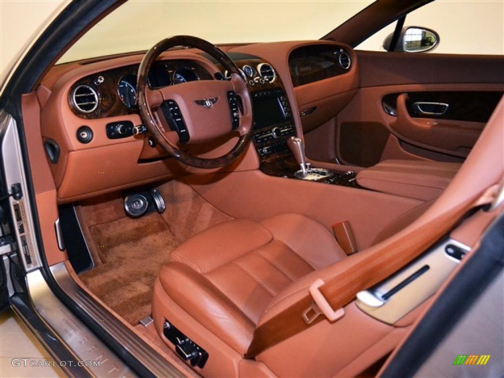Saddle/Cognac Interior 2008 Bentley Continental GT Standard Continental GT Model Photo #47636659