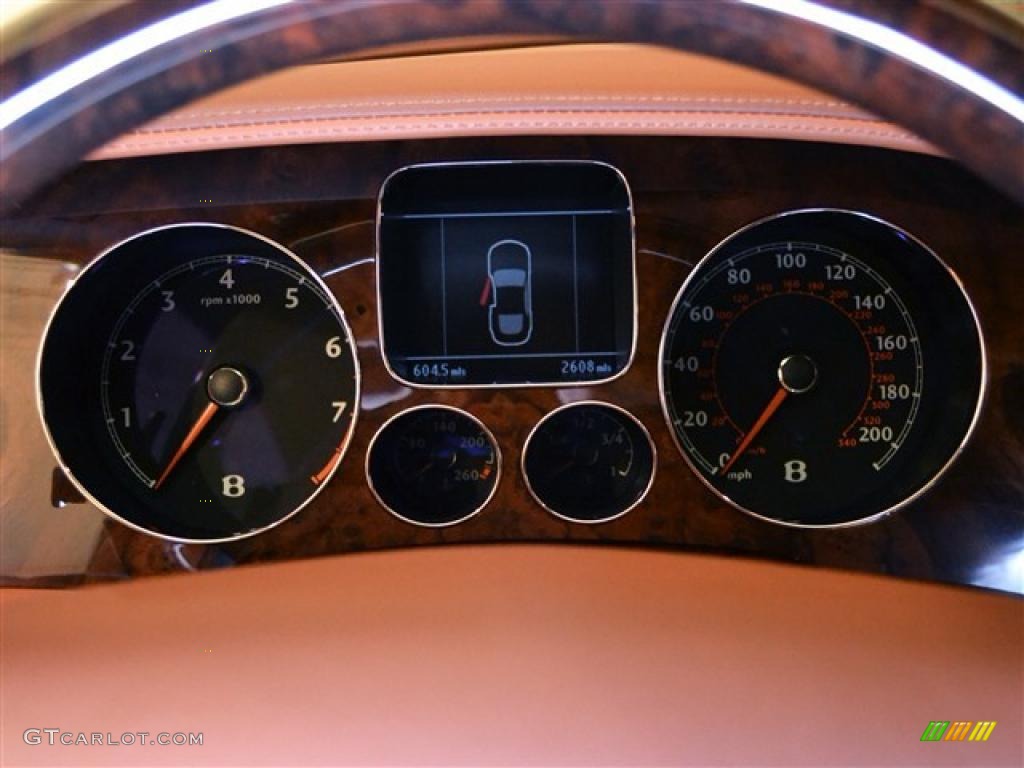 2008 Bentley Continental GT Standard Continental GT Model Gauges Photos
