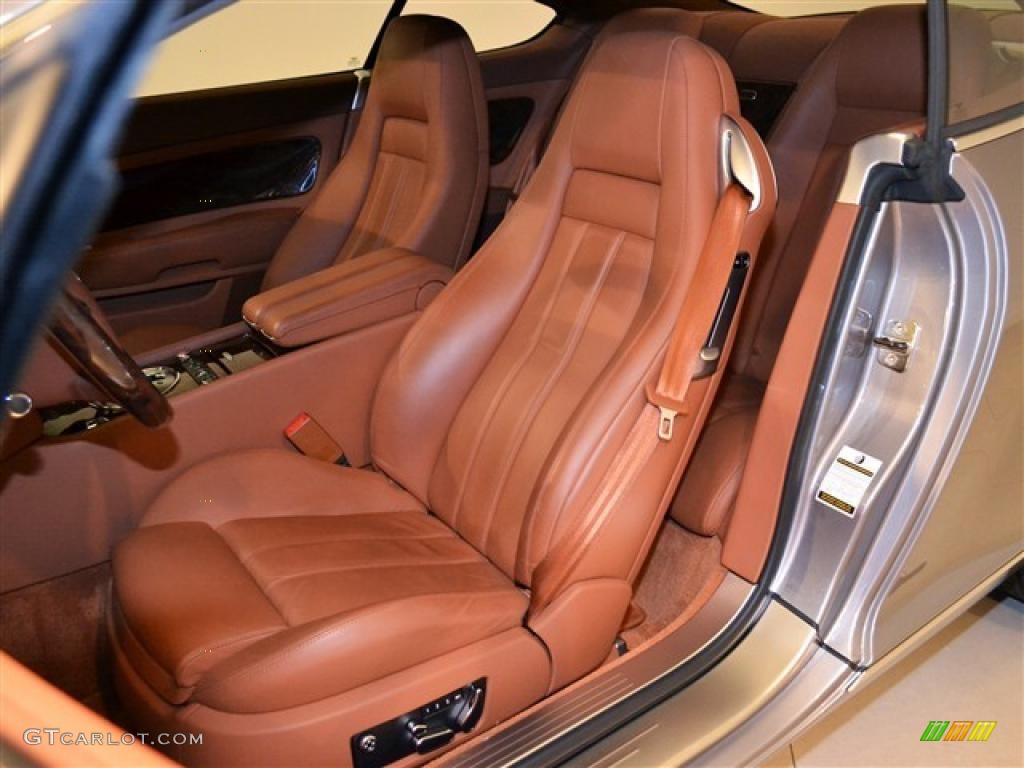 Saddle/Cognac Interior 2008 Bentley Continental GT Standard Continental GT Model Photo #47636707