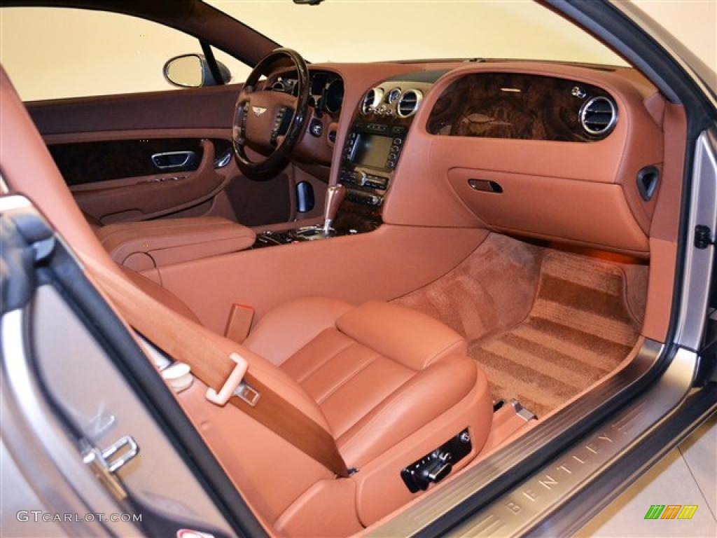 Saddle/Cognac Interior 2008 Bentley Continental GT Standard Continental GT Model Photo #47636746