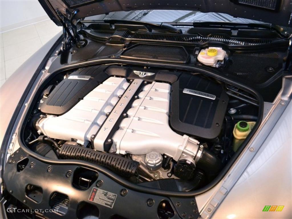 2008 Bentley Continental GT Standard Continental GT Model Engine Photos