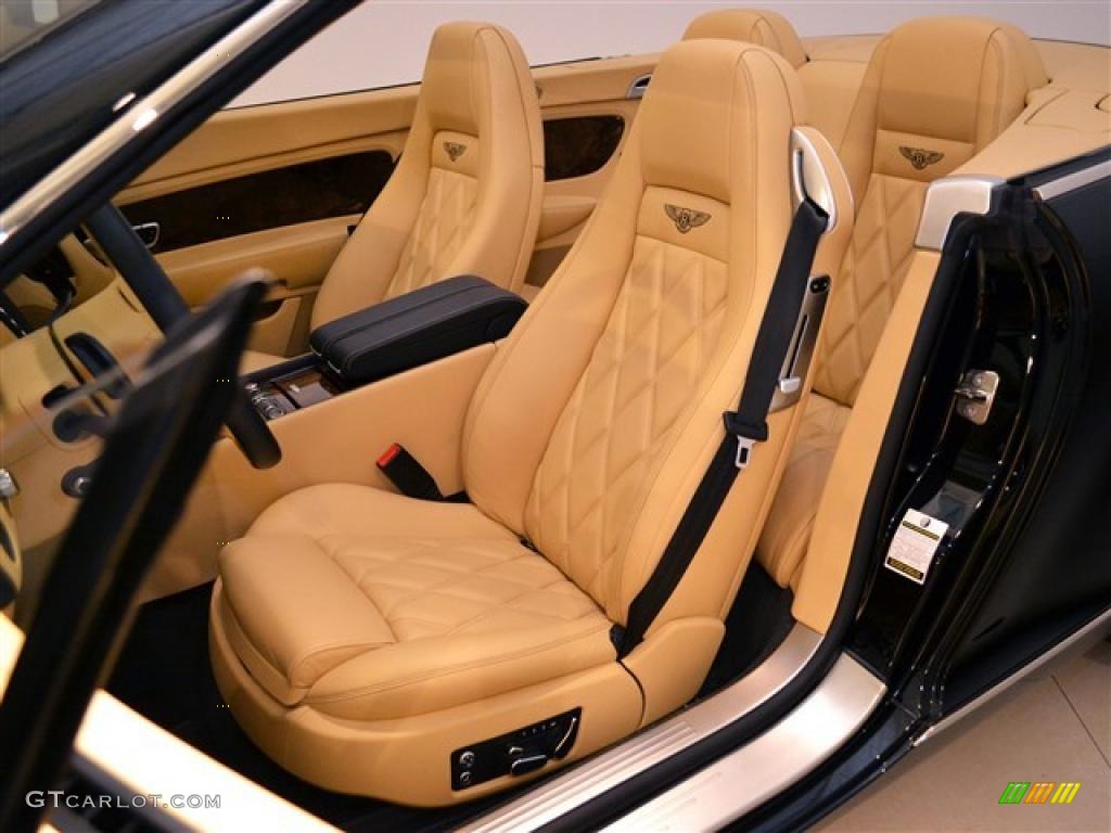 Saffron/Beluga Interior 2010 Bentley Continental GTC Speed Photo #47637046