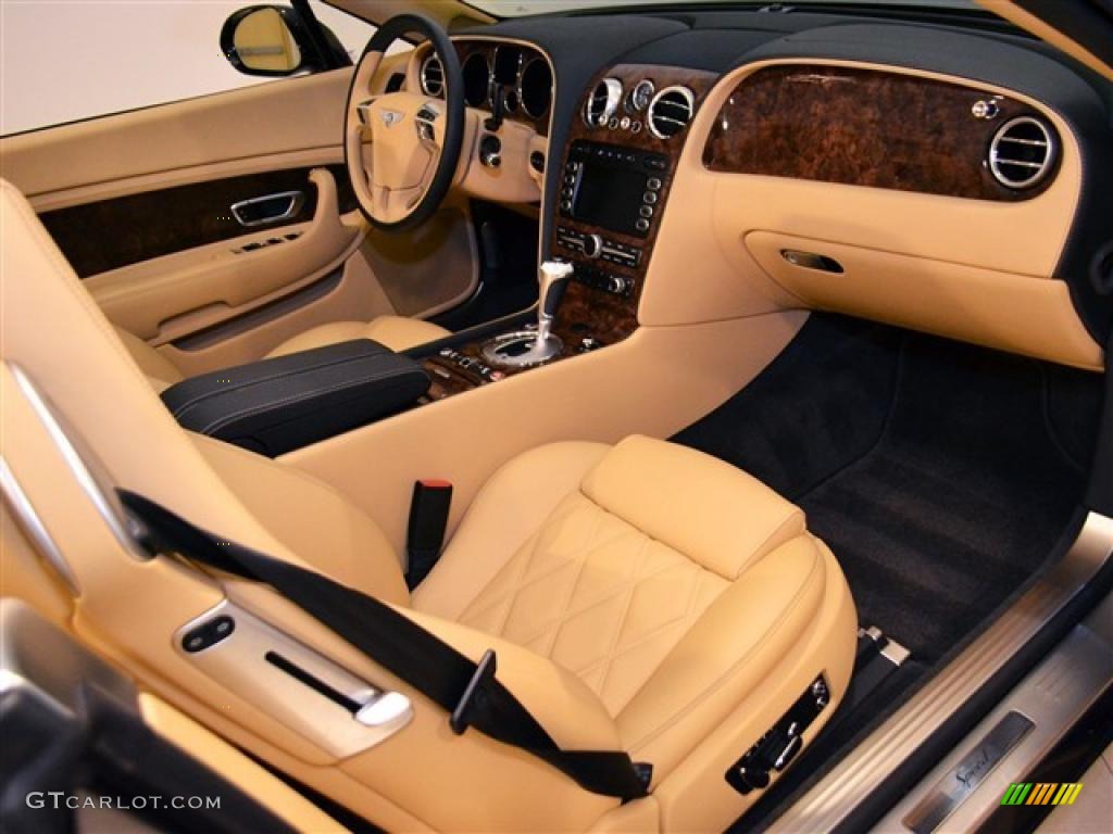 Saffron/Beluga Interior 2010 Bentley Continental GTC Speed Photo #47637070