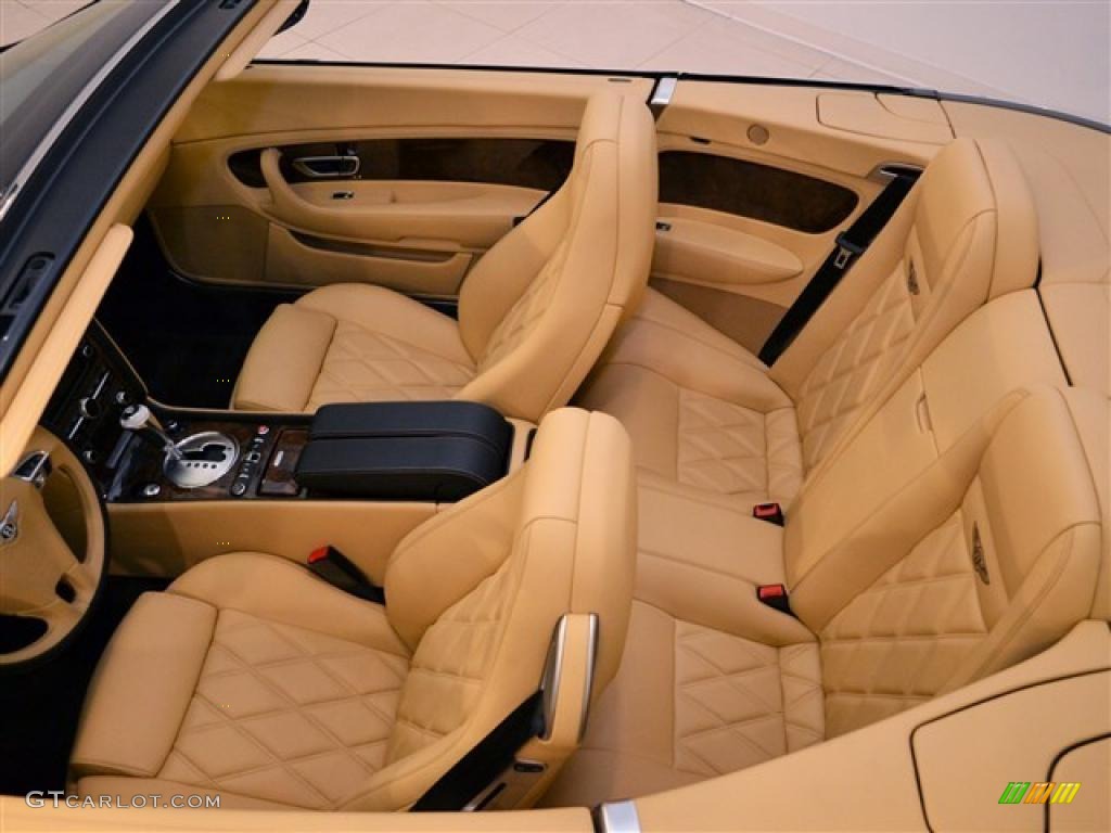 Saffron/Beluga Interior 2010 Bentley Continental GTC Speed Photo #47637097