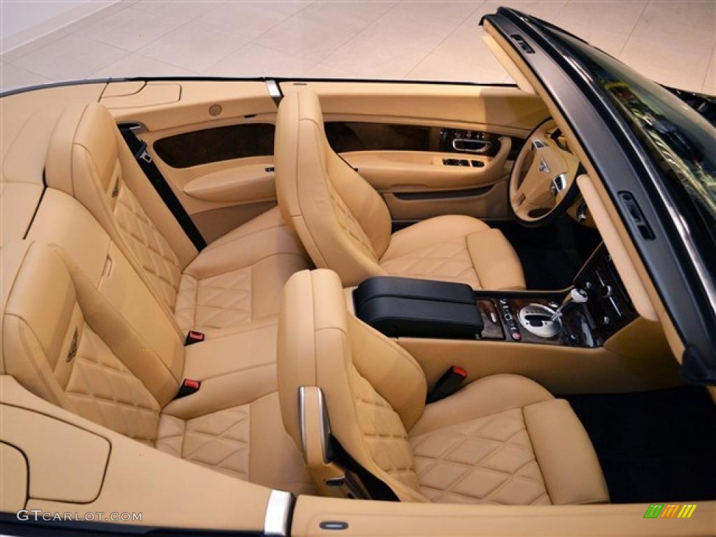 Saffron/Beluga Interior 2010 Bentley Continental GTC Speed Photo #47637112
