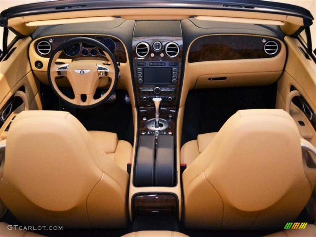 2010 Bentley Continental GTC Speed Saffron/Beluga Dashboard Photo #47637130