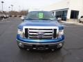 2009 Blue Flame Metallic Ford F150 XLT SuperCrew 4x4  photo #2