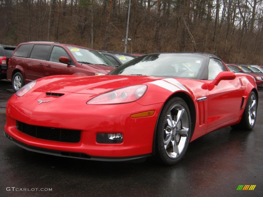 2010 Corvette Grand Sport Coupe - Torch Red / Red photo #1