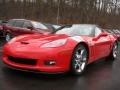 Front 3/4 View of 2010 Corvette Grand Sport Coupe