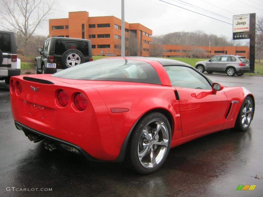 2010 Corvette Grand Sport Coupe - Torch Red / Red photo #2