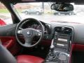 2010 Chevrolet Corvette Red Interior Dashboard Photo