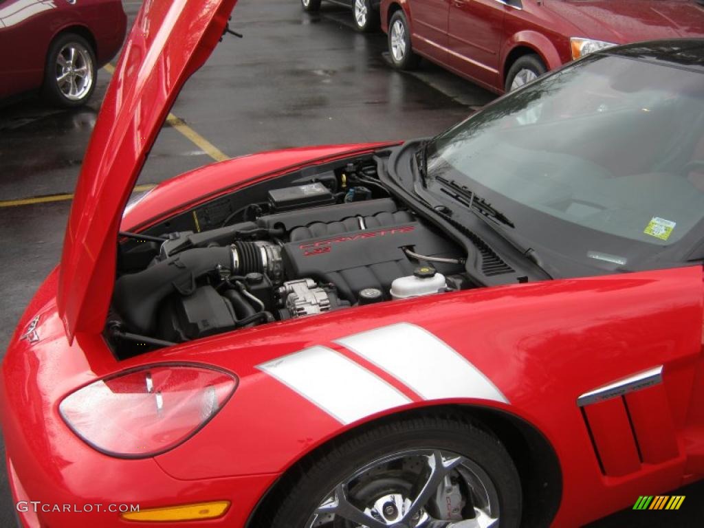 2010 Corvette Grand Sport Coupe - Torch Red / Red photo #9