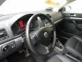 Anthracite 2009 Volkswagen Jetta TDI SportWagen Interior Color