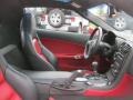  2010 Corvette Grand Sport Coupe Red Interior
