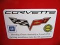 Info Tag of 2010 Corvette Grand Sport Coupe