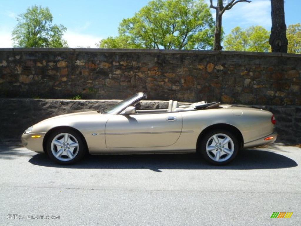 Topaz Metallic 1998 Jaguar XK XK8 Convertible Exterior Photo #47639290