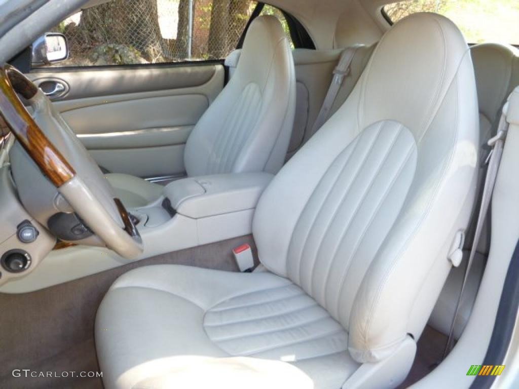 Ivory Interior 1998 Jaguar XK XK8 Convertible Photo #47639341