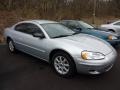 Ice Silver Pearl 2002 Chrysler Sebring LX Coupe Exterior