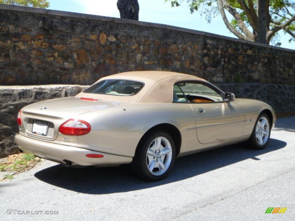 Topaz Metallic 1998 Jaguar XK XK8 Convertible Exterior Photo #47639380
