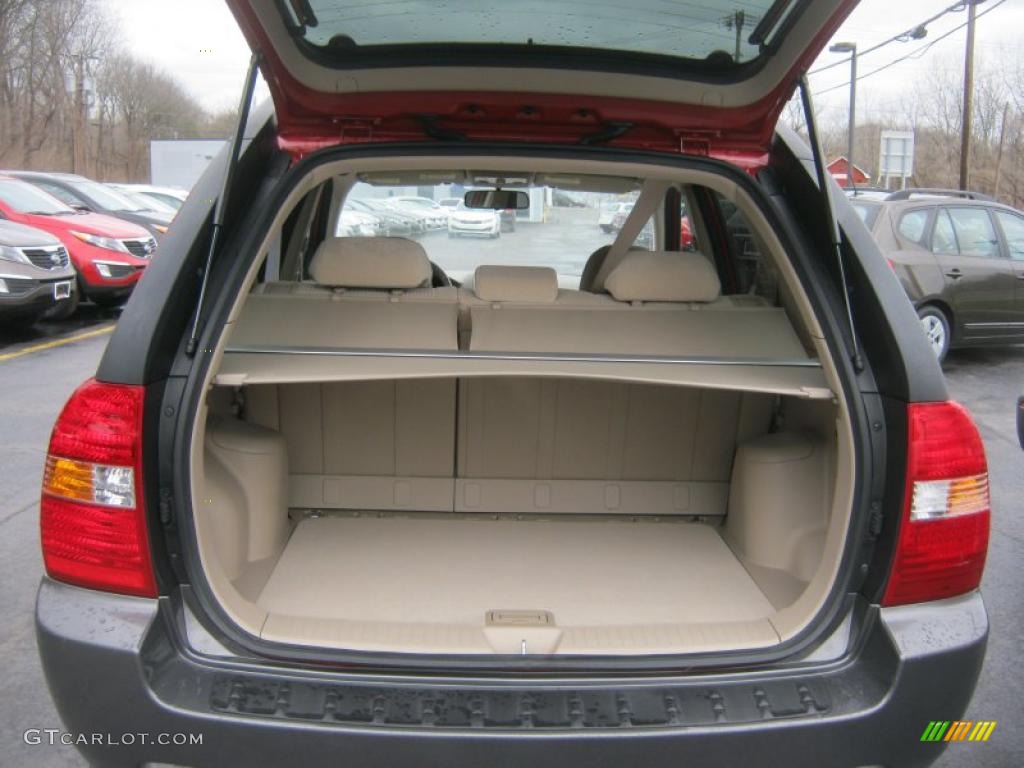 2008 Kia Sportage LX V6 4x4 Trunk Photo #47639953