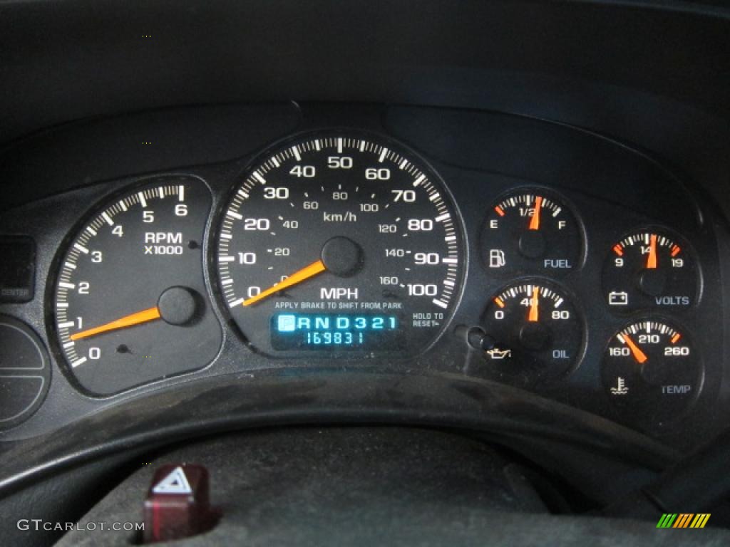 2000 Chevrolet Suburban 1500 LS 4x4 Gauges Photo #47639980