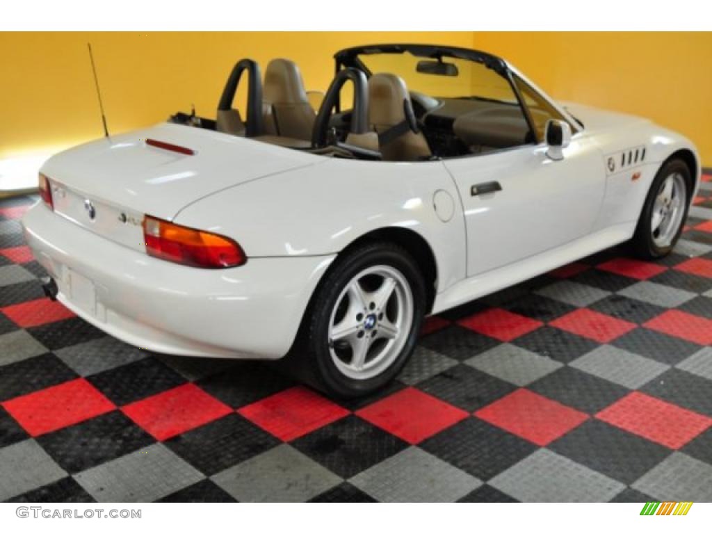 1999 Z3 2.3 Roadster - Alpine White / Beige photo #2