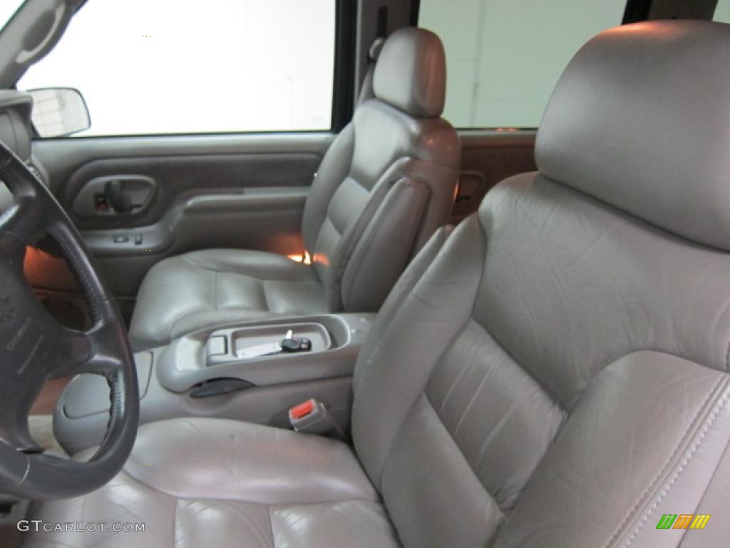 1997 Tahoe LT 4x4 - Emerald Green Metallic / Pewter photo #4