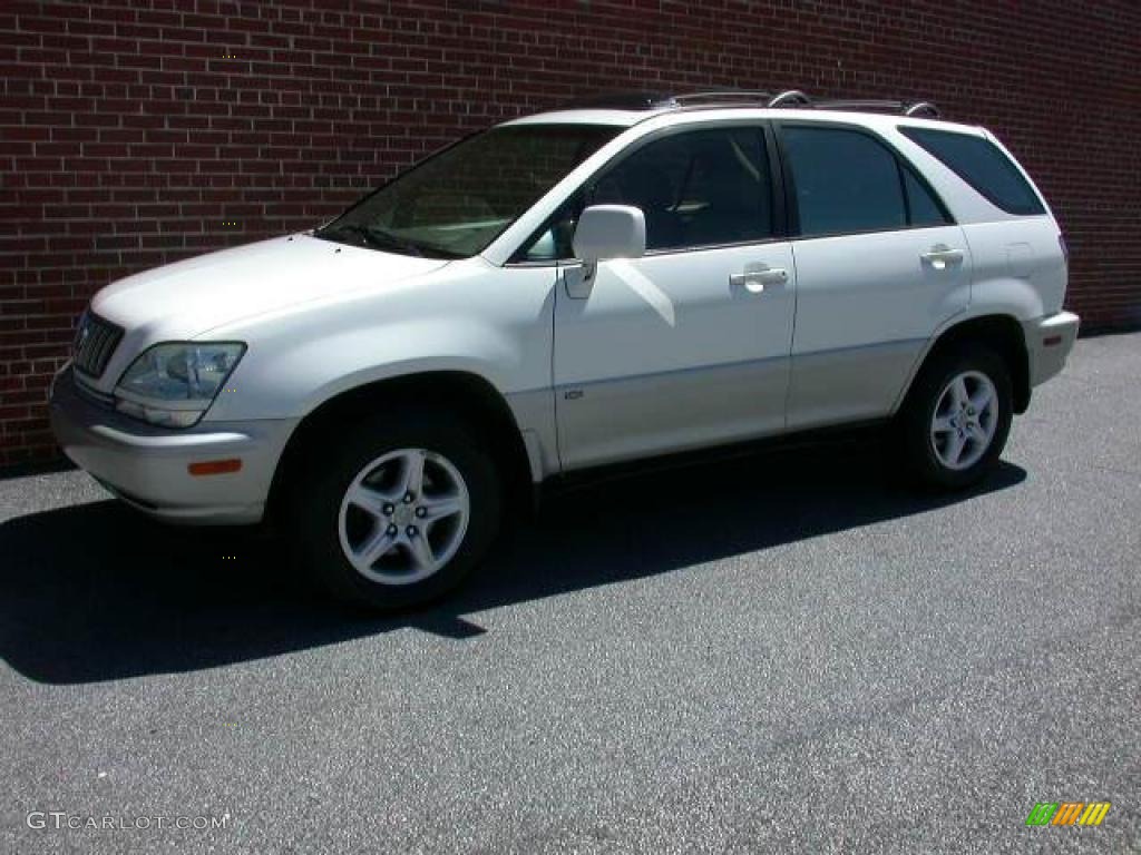 2001 RX 300 - White Gold Crystal / Ivory photo #1