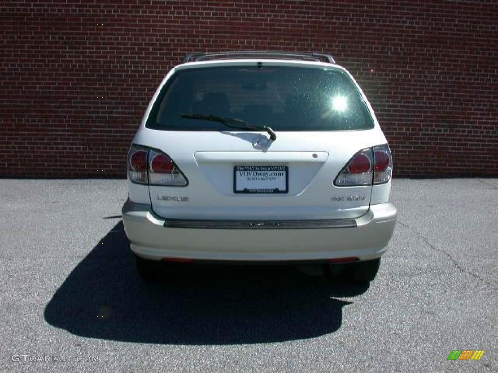 2001 RX 300 - White Gold Crystal / Ivory photo #8