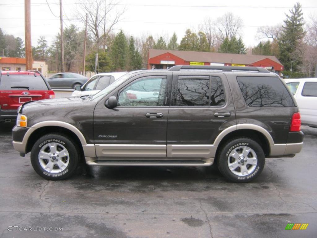 Dark Stone Metallic 2005 Ford Explorer Eddie Bauer 4x4 Exterior Photo #47640976