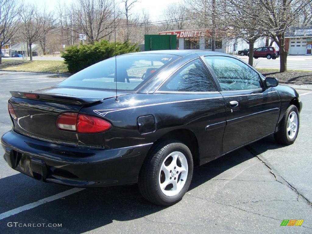 Black 1997 Chevrolet Cavalier Coupe Exterior Photo #47641348