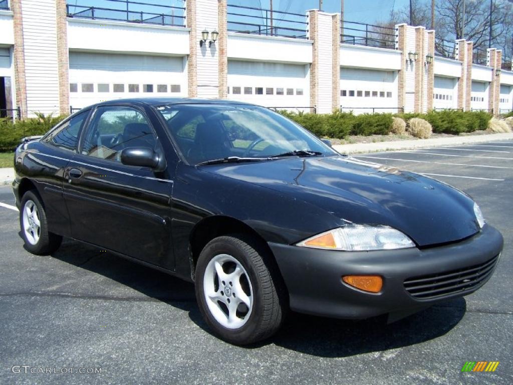 Black 1997 Chevrolet Cavalier Coupe Exterior Photo #47641354