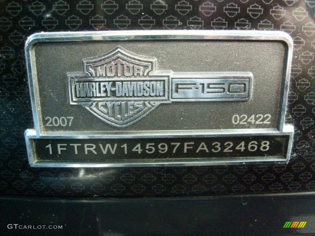 2007 Ford F150 Harley-Davidson SuperCrew 4x4 Marks and Logos Photo #47641447