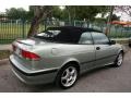 2000 Sun Green Metallic Saab 9-3 SE Convertible  photo #7