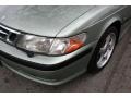 2000 Sun Green Metallic Saab 9-3 SE Convertible  photo #14