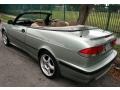 2000 Sun Green Metallic Saab 9-3 SE Convertible  photo #17