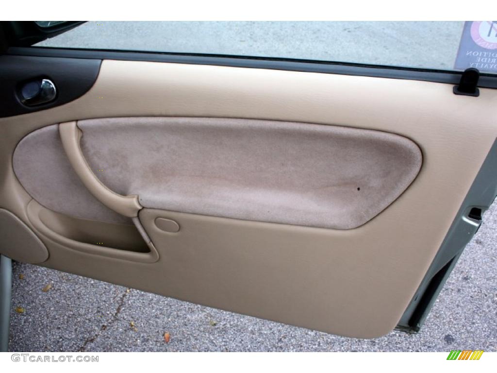 2000 9-3 SE Convertible - Sun Green Metallic / Warm Beige photo #26