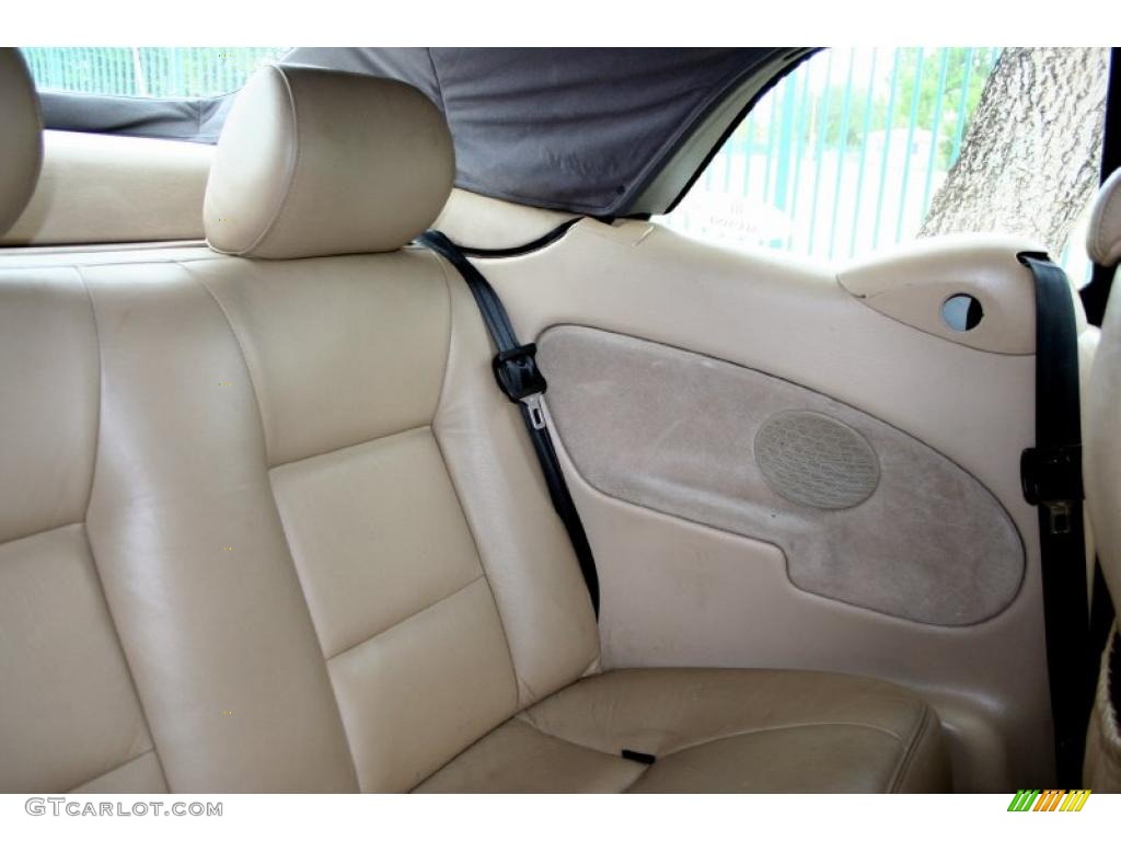 2000 9-3 SE Convertible - Sun Green Metallic / Warm Beige photo #44