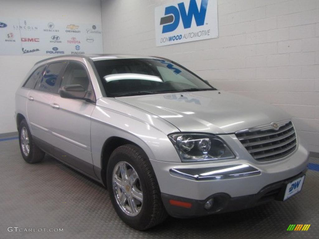 2004 Pacifica AWD - Bright Silver Metallic / Dark Slate Gray photo #1