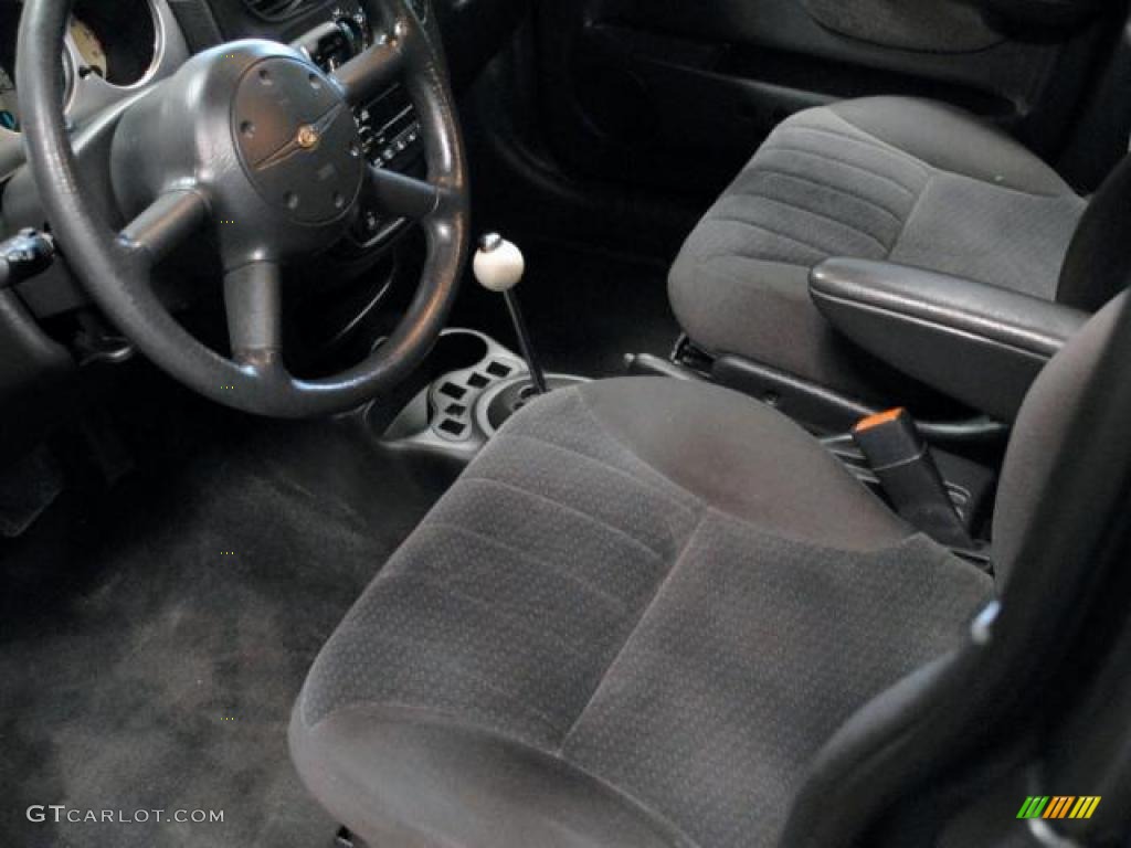 Dark Slate Gray Interior 2004 Chrysler PT Cruiser Touring Turbo Photo #47642221