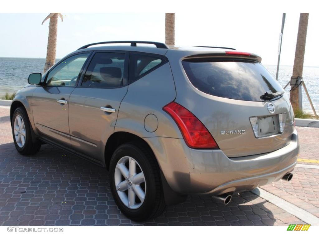 2003 Murano SE - Polished Pewter Metallic / Cafe Latte photo #4