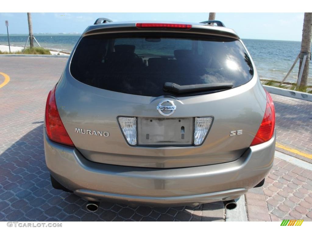 2003 Murano SE - Polished Pewter Metallic / Cafe Latte photo #6