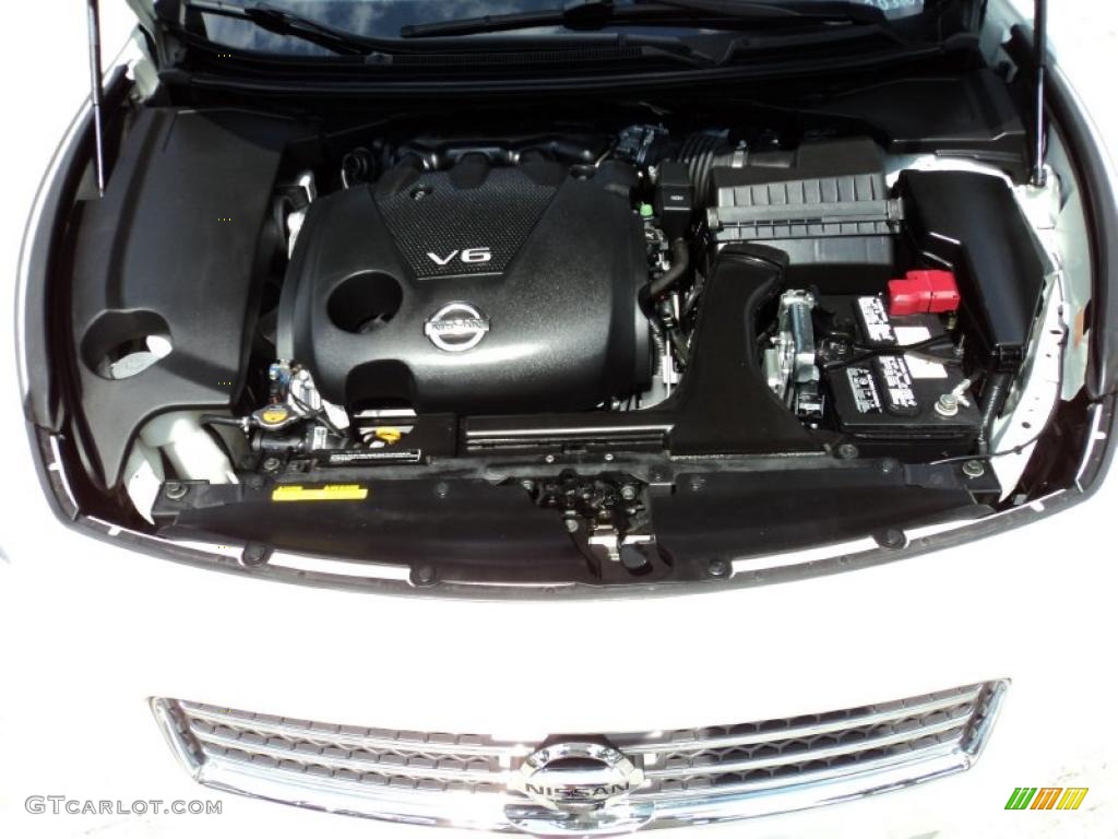 2009 Nissan Maxima 3.5 SV Sport 3.5 Liter DOHC 24-Valve CVTCS V6 Engine Photo #47642815