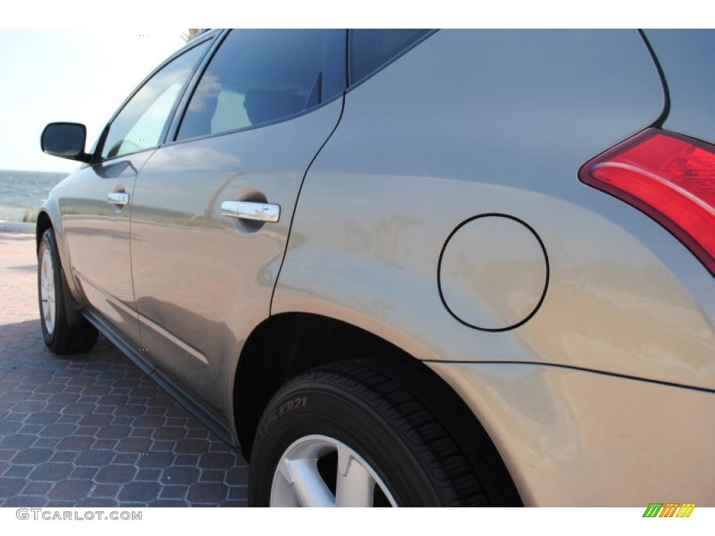 2003 Murano SE - Polished Pewter Metallic / Cafe Latte photo #16