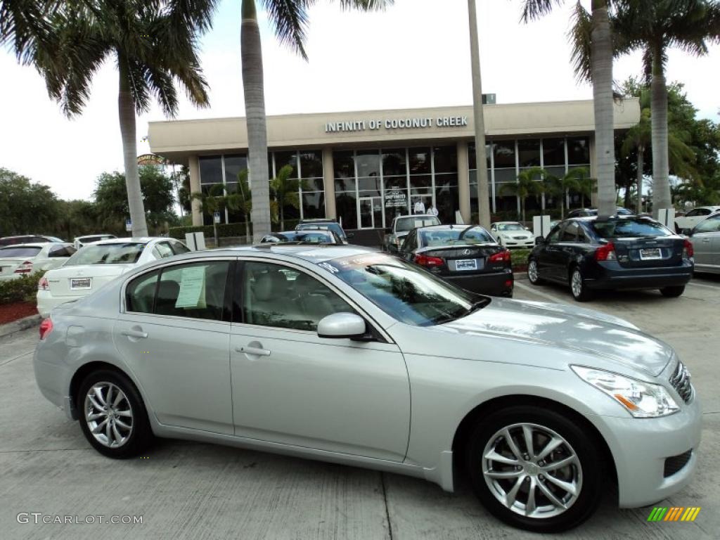 Liquid Platinum Silver Infiniti G