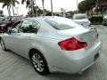 2008 Liquid Platinum Silver Infiniti G 35 Sedan  photo #9