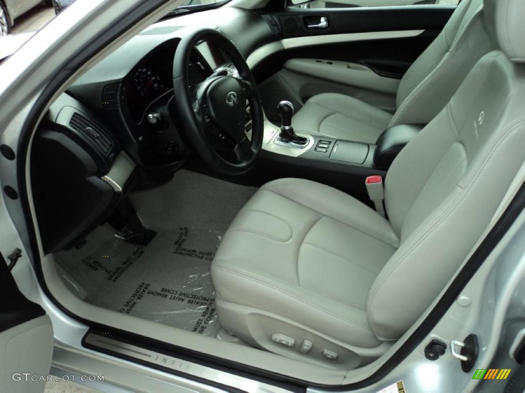 Stone Interior 2008 Infiniti G 35 Sedan Photo #47644567