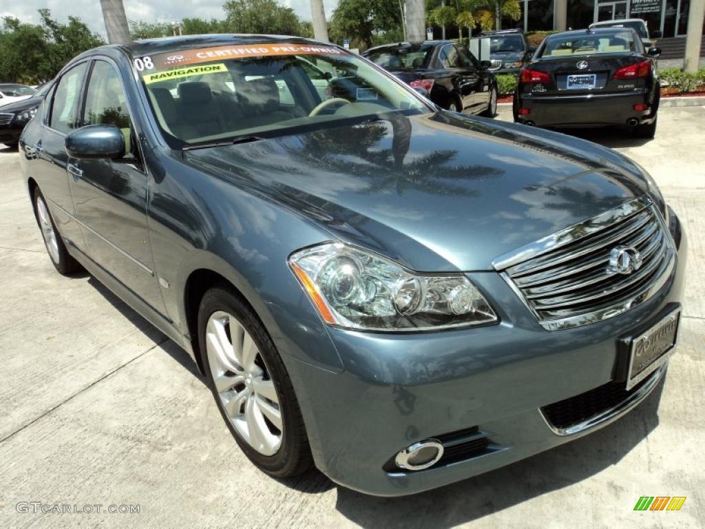 Lakeshore Slate 2008 Infiniti M 35 Sedan Exterior Photo #47644819