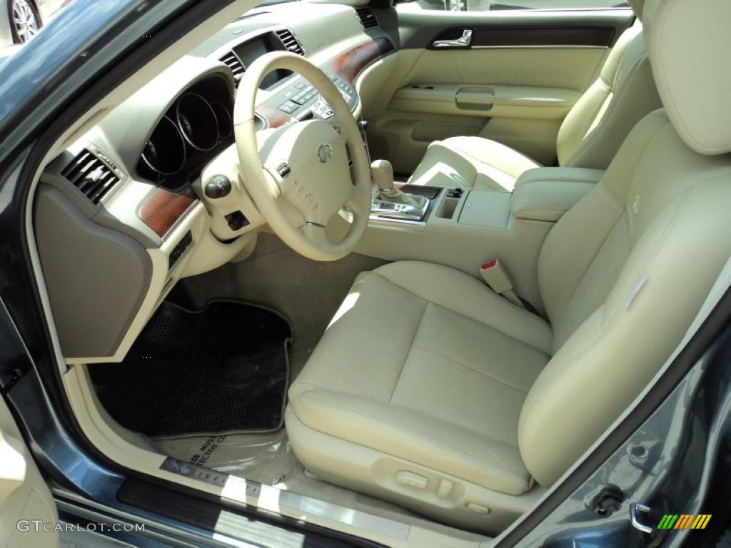 Wheat Interior 2008 Infiniti M 35 Sedan Photo #47645065