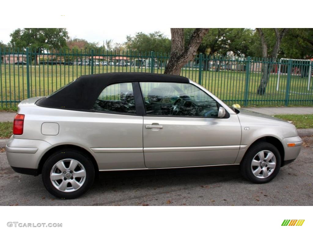 2001 Cabrio GLX - Desert Wind Metallic / Black photo #7